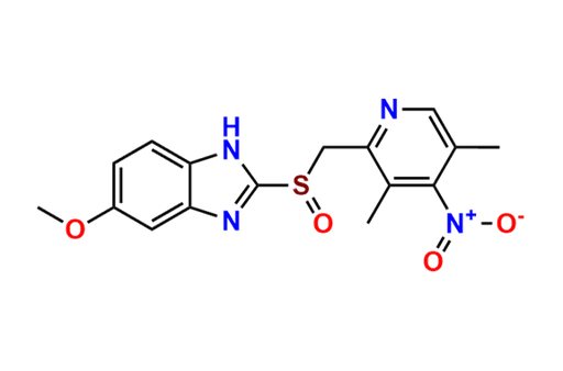 4-Desmethoxy-4-nitro Omeprazole
