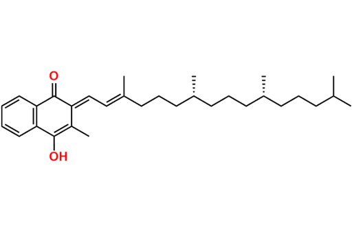 4-Hydroxy-3-methyl-2-((7R,11R,E)-3,7,11,15-tetramethylhexadec-2-en-1-ylidene)naphthalen-1(2H)-one