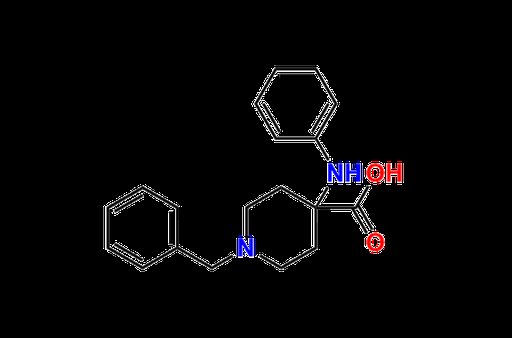 4-(Phenylamino]-1-benzyl-4-piperidinecarboxylic Acid