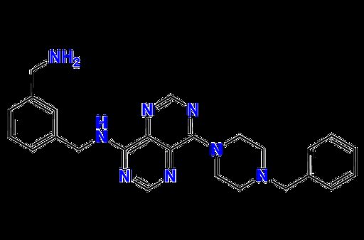 N-(3-(Aminomethyl)benzyl)-8-(4-benzylpiperazin-1-yl)pyrimido[5,4-d]pyrimidin-4-amine