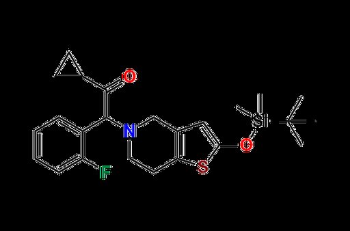 Desacetyl 2-O-tert-Butyldimethylsilyl Prasugrel