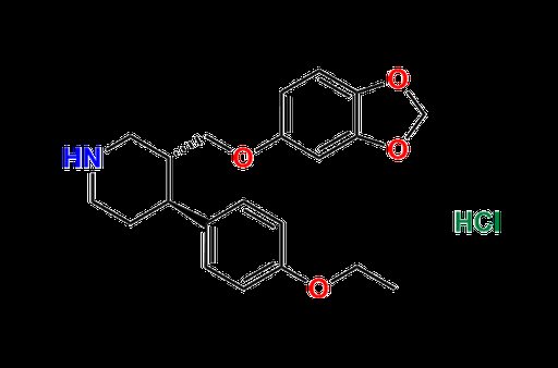 rac-trans-4-Defluoro-4-ethoxy Paroxetine Hydrochloride