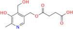 4-((5-Hydroxy-4-(hydroxymethyl)-6-methylpyridin-3-yl)methoxy)-4-oxobutanoic acid