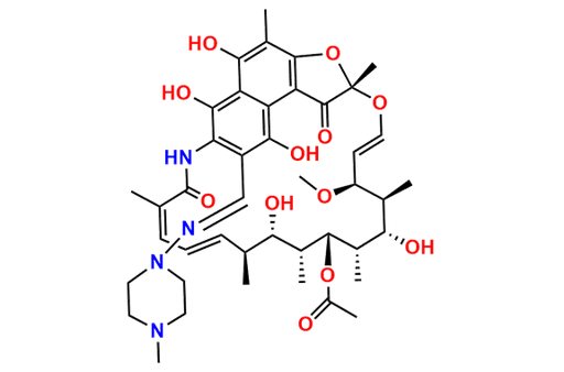 25-Deacetyl-23-Acetyl Rifampicin