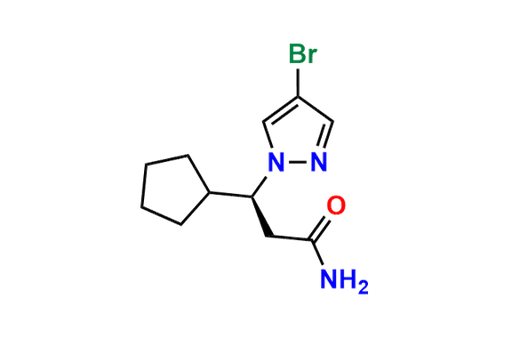 (S)-3-(4-Bromo-1H-pyrazol-1-yl)-3-cyclopentylpropanamide