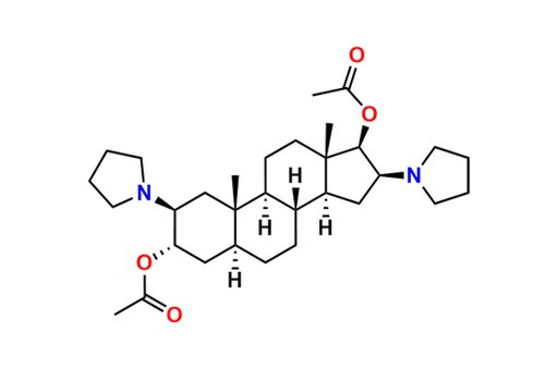 (2S,3S,5S,8R,9S,10S,13S,14S,16S,17R)-10,13-Dimethyl-2,16-di(pyrrolidin-1-yl)hexadecahydro-1H-cyclo…