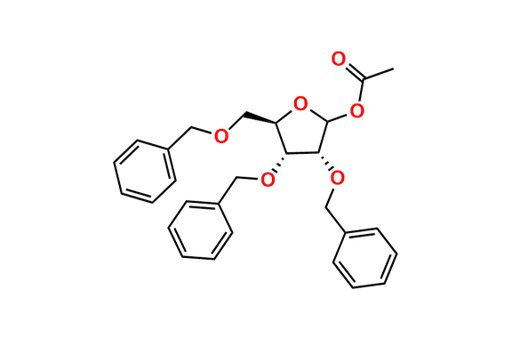 1-O-Acetyl-2,3,5-tri-O-benzyl-D-ribofuranose