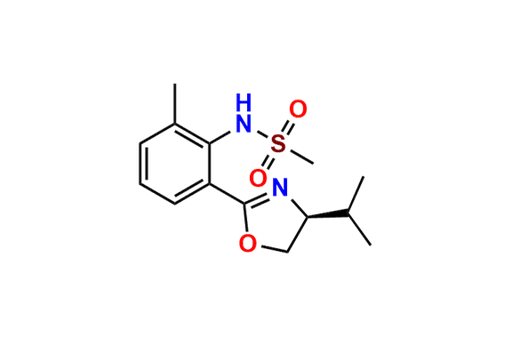 N-[2-[(4S)-4,5-Dihydro-4-(1-methylethyl)-2-oxazolyl]-6-methylphenyl]methanesulfonamide