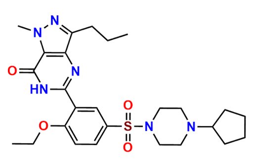 Cyclopentynafil