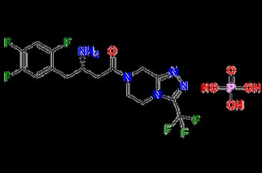Sitagliptin EP Impurity A (phosphate salt)