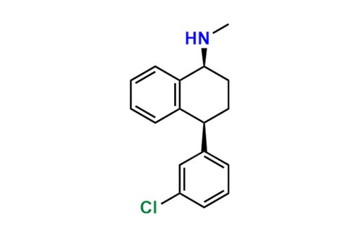 (1S,4S)-4-(3-Chlorophenyl)-N-methyl-1,2,3,4-tetrahydronaphthalen-1-amine
