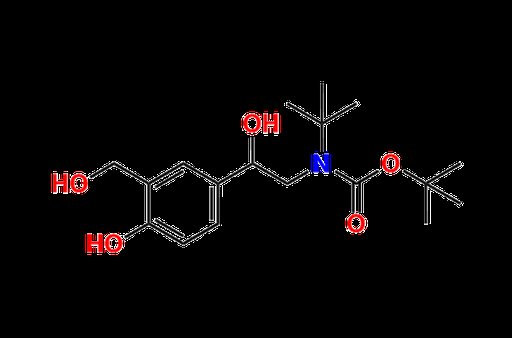 tert-Butyl tert-butyl(2-hydroxy-2-(4-hydroxy-3-(hydroxymethyl)phenyl)ethyl)carbamate