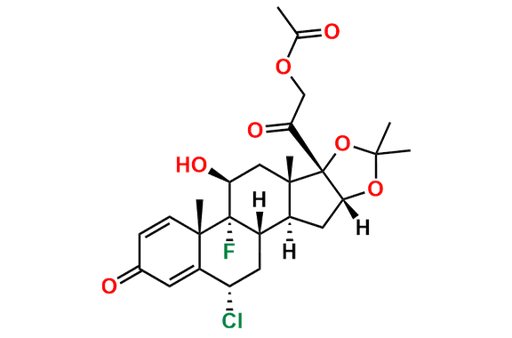6-α-Chloro-Triamcinolone Acetonide Acetate