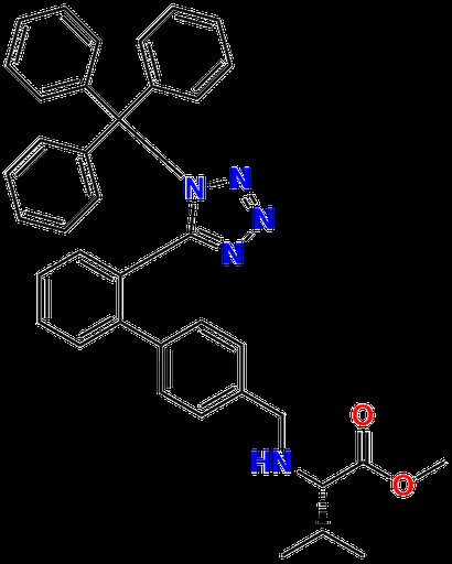 Valsartan Desvaleryl Methyl Ester N1-Trityl Impurity