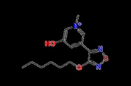 5-[4-(Hexyloxy)-1,2,5-thiadiazol-3-yl]-3-hydroxy-1-methylpyridinium