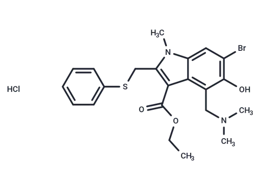 Umifenovir hydrochloride