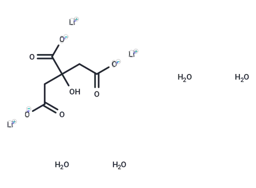 Citric acid trilithium salt tetrahydrate