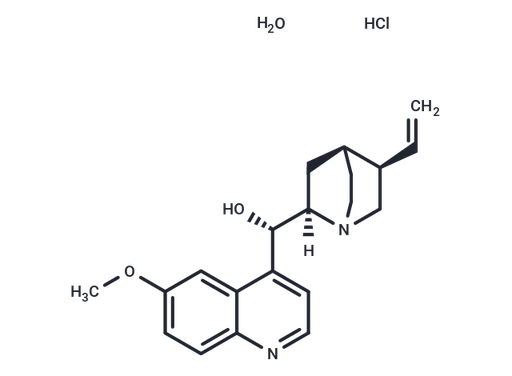 Quinidine hydrochloride monohydrate