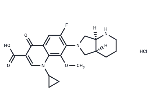 Moxifloxacin hydrochloride