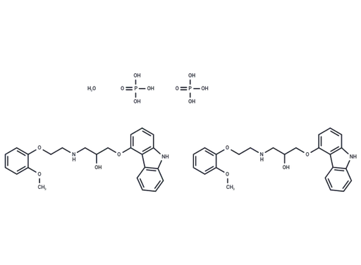 Carvedilol phosphate hemihydrate