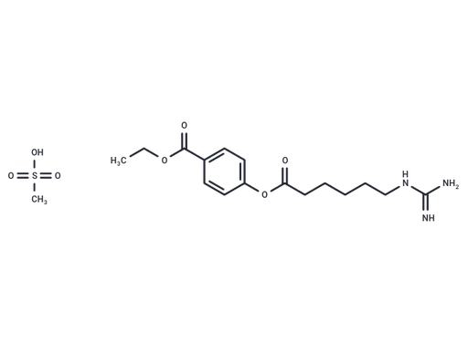 Gabexate mesylate