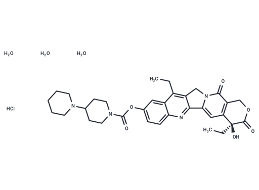 Irinotecan hydrochloride trihydrate