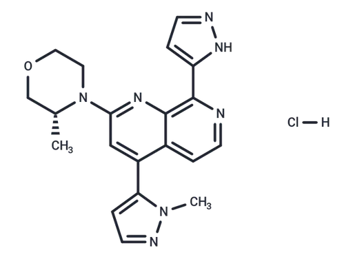 Elimusertib hydrochloride(1876467-74-1 free base)