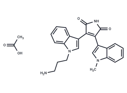 Bisindolylmaleimide VIII acetate