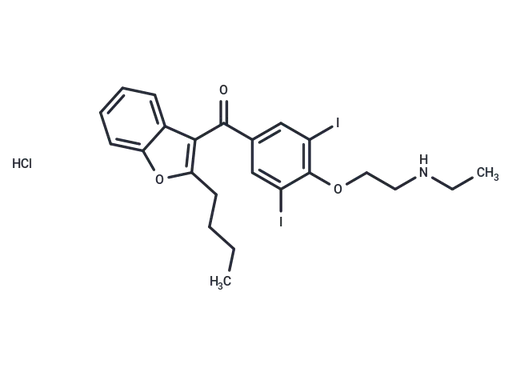 Desethylamiodarone hydrochloride
