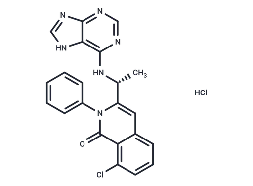 Duvelisib (R enantiomer) hydrochloride