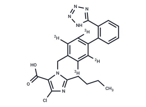 Losartan (D4 Carboxylic Acid)