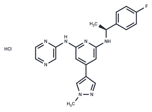 Ilginatinib hydrochloride