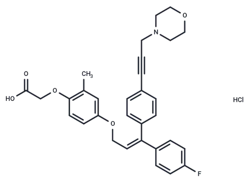 Mavodelpar free acid hydrochloride