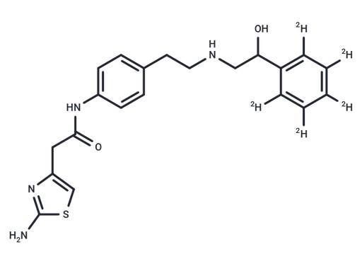 (Rac)-Mirabegron-D5
