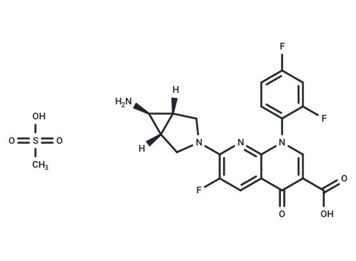 Trovafloxacin mesylate