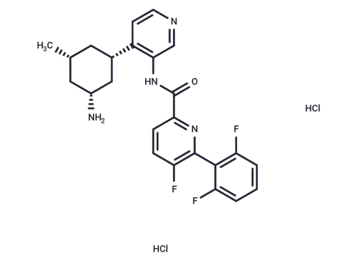 (1S,3R,5R)-PIM447 dihydrochloride