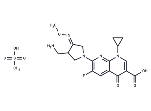 Gemifloxacin mesylate
