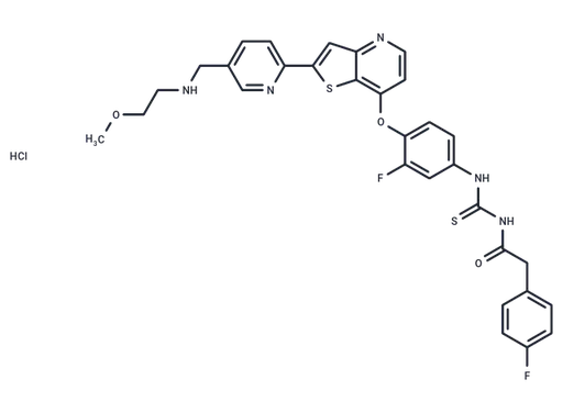 Glesatinib hydrochloride