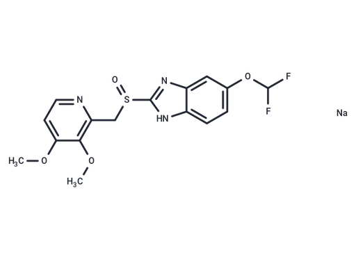 (R)-(+)-Pantoprazole sodium