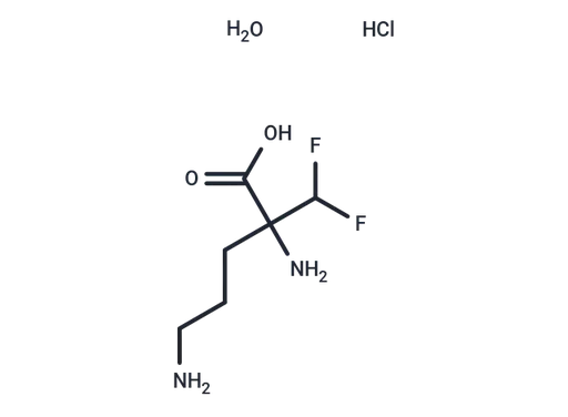 Eflornithine hydrochloride hydrate