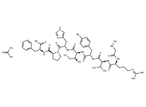 (Sar¹)-Angiotensin II acetate