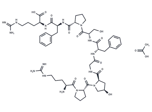 (Hyp³)-Bradykinin acetate