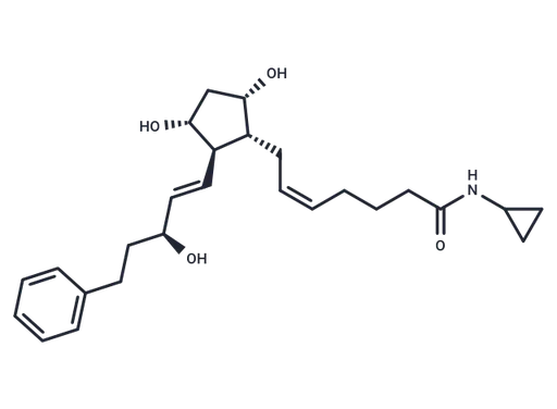 17-phenyl trinor Prostaglandin F2α cyclopropyl amide