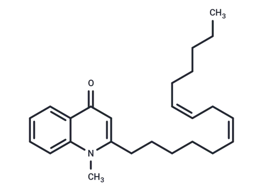 1-Methyl-2-[(6Z,9Z)-6,9-pentadecadienyl]-4(1H)-quinolone