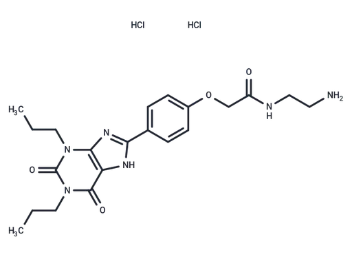Xanthine amine congener dihydrochloride