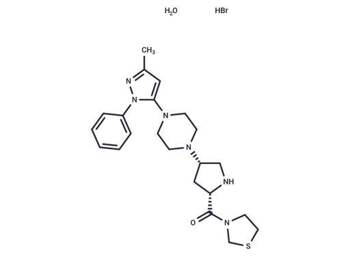 Teneligliptin hydrobromide hydrate