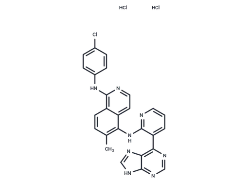 Raf inhibitor 1 dihydrochloride