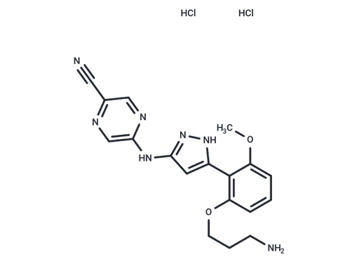 Prexasertib dihydrochloride