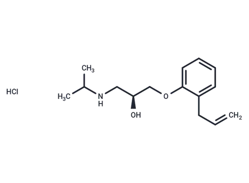 Alprenolol hydrochloride, (S)-