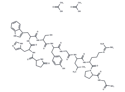 Gonadorelin Acetate (33515-09-2 free base)